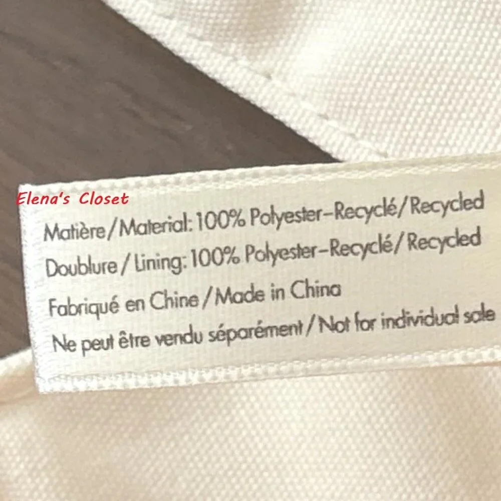 NEW ~ ARMANI ISLAND REUSABLE CANVAS TOTE - Picture 8 of 11